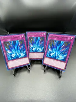 Yugioh *** 3x Torrential Tribute *** GRCR-EN057 Rare 1st Edition NM PLAYSET - Image 1