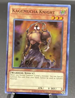 Kagemucha Knight Super Rare OP18-EN006 Phantom Knights Yugioh - Image 1