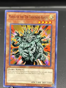 Manju of the Ten Thousand Hands - OP18-EN013 - Common - Unlimited Edition NM - Image 1