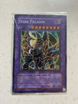 1996 Yugioh Dark Paladin - Limited Edition DMG-001 SEALED - Image 1