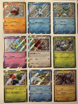 Lot of 25 Paldean Fates Baby Shiny Ultra Rare Pokemon Cards NM/M - Image 4