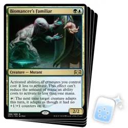 BIOMANCER'S FAMILIAR X4 Ravnica Allegiance RNA Magic MTG MINT CARD - Image 1