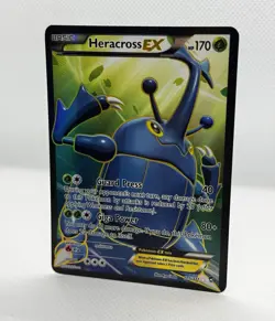 Heracross EX (105 Full Art) 105/111 XY - Furious Fists Holo Pokemon Card - Image 1