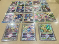 Pokemon Huge 18 Card Vstar SWSH Lot All Cards NM Lugia Leafeon Giratina - Image 1