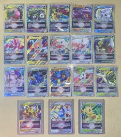 Pokemon Huge 18 Card Vstar SWSH Lot All Cards NM Lugia Leafeon Giratina - Image 2