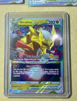 Pokemon Huge 18 Card Vstar SWSH Lot All Cards NM Lugia Leafeon Giratina - Image 4