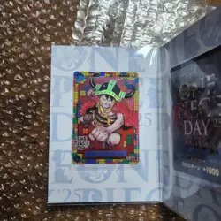 ONE PIECE Premium Card Collection ONE PIECE DAY 25 Japanese Luffy P-110 2025 - Image 3