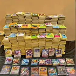 Pokemon Card Bulk lot 100 HOLO/REVERSE HOLO ONLY + 1 ULTRA RARE V/EX/FA - Image 3