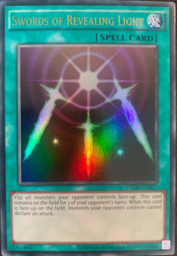 Swords Of Revealing Light - YGLD-ENB17 Ultra Rare - 1st Edition YuGiOh TCG Card - Image 1