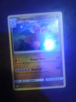 Pokemon TCG Dragonite Holo Rare Card 5/20 Dragon Vault Series - Image 1