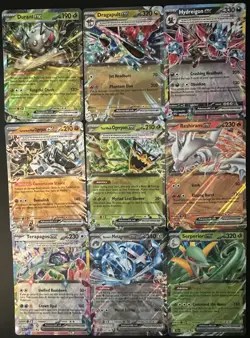 Pokemon TCG Scarlet & Violet Ex Lot Of 9 Cards - Image 1