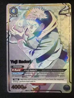 Yuji Itadori Sr Double Star Parallel Union Arena English Jujutsu Kaisen Card - Image 1