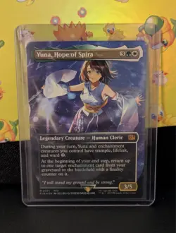 Yuna, Hope of Spira (Borderless) (Chocobo Track Foil) Final Fantasy Foil - Image 1