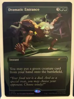 🌟 Dramatic Entrance Rainbow 🌈 Foil MTG Secret Lair Drop Avatar 🌟 - Image 1