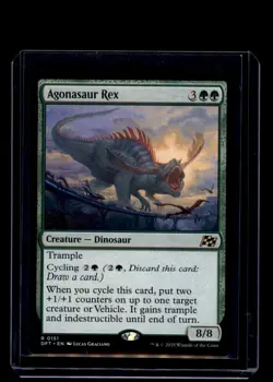 MTG Agonasaur Rex #151 Rare Aetherdrift - Image 1