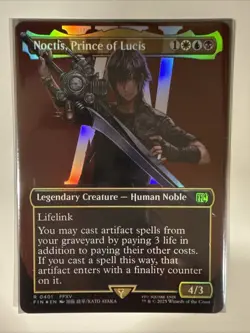 Noctis, Prince of Lucis (Borderless) Final Fantasy Foil - Image 1