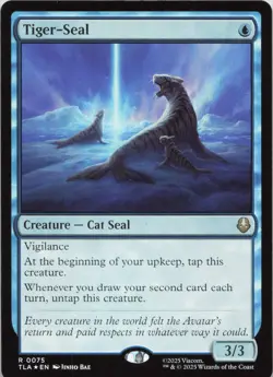 Tiger-Seal - FOIL - R Avatar: The Last Airbender 75 - MTG - Image 1