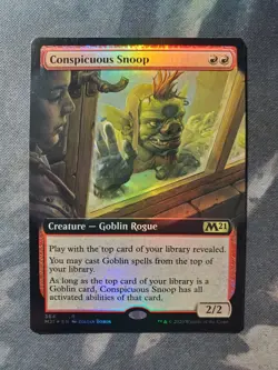 Conspicuous Snoop (M21 Extended Art Foil) - Image 1