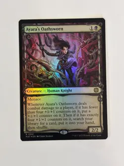 Ayara's Oathsworn (Showcase) March of the Machine: The Aftermath Foil Magic - Image 1