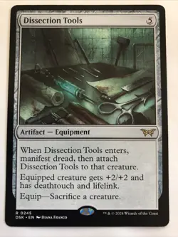 MTG Duskmourn: House of Horror Dissection Tools 0245 NM Rare - Image 1