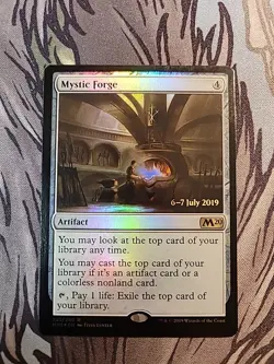 1x Mystic Forge - Foil - Prerelease Promo MTG Magic - Image 1