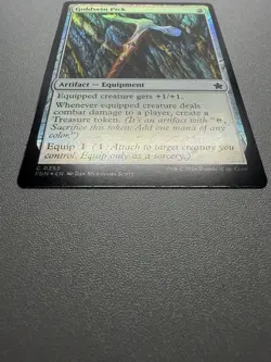 Goldvein Pick C 0253 Foil FDN NM MTG Magic the Gathering - Image 2