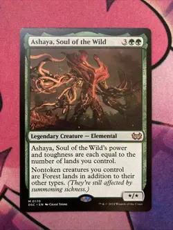 Ashaya, Soul of the Wild 170 Duskmourn House of Horror Regular Mythic MTG DSC EN - Image 1