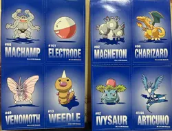 1999 Pokemon Sandylion Aufkleber Blatter #06 Charizard #02 Ivysaur 144 Articuno - Image 1