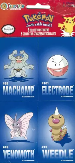 1999 Pokemon Sandylion Aufkleber Blatter #06 Charizard #02 Ivysaur 144 Articuno - Image 2