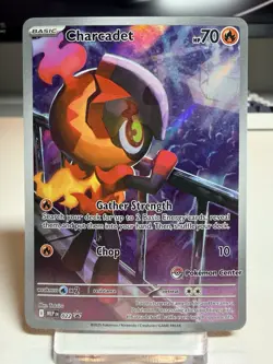 Charcadet - 022 (Pokemon Center Exclusive) 022 Me: Mega Evolution Promo Holo - Image 1