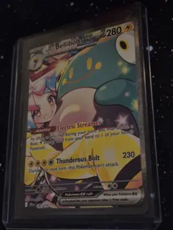 2025 Pokemon SV Journey Together Iono's Bellibolt ex #183/159 SIR - Image 3