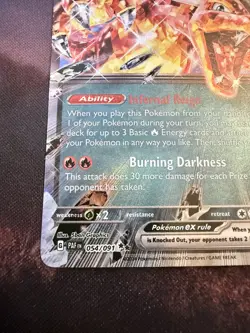 Charizard ex Double Rare 054/091 - SV: Paldean Fates - Pokemon TCG - NM Holo - Image 4