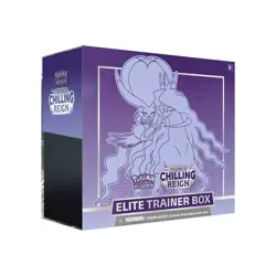 Pokemon Sword & Shield Chilling Reign Elite Trainer Box Shadow Rider Calyrex - Image 1