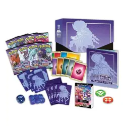 Pokemon Sword & Shield Chilling Reign Elite Trainer Box Shadow Rider Calyrex - Image 2