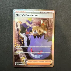 Pokemon TCG Morty's Conviction Scarlet & Violet Temporal Forces 211/162 ?? - Image 1