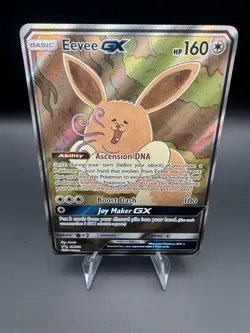 Eevee GX SM233 Full Art Pokemon Black Star Promo Ultra Rare Holo Near Mint - Image 1