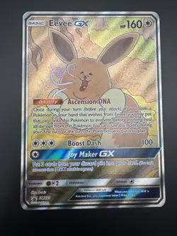 Eevee GX SM233 Full Art Pokemon Black Star Promo Ultra Rare Holo Near Mint - Image 3