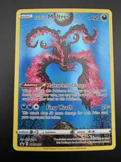 Galarian Moltres SWSH284 Pokemon Black Star Promo Near Mint Crown Zenith - Image 3