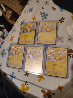Pokemon Nintendo Lot Of 5 McDonald's Pikachu Pack Fresh Sent With Care Htf - Image 1