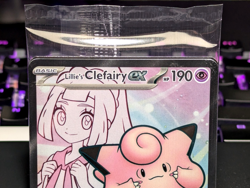 Pokemon Lillie's Clefairy ex #195 Sealed Promo Journey Together 2025 - Image 3