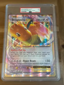2016 Pokemon XY Evolutions DRAGONITE EX-HOLO JUMBO #72 - PSA 7 - Image 1