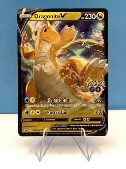 Dragonite V SWSH235 NM Black Star Promo Pokemon TCG Sword and Shield Pokemon Go - Image 1