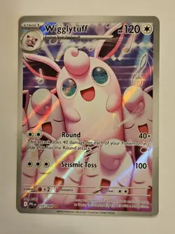 Wigglytuff 105/094 Pokemon Phantasmal Flames - Near Mint Illustration Rare - Image 1