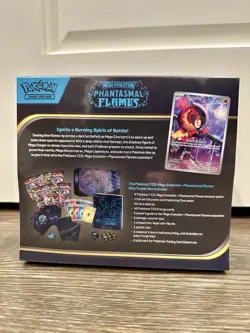 Auc#3 Pokemon Mega Evolution Phantasmal Flames Elite Trainer Box ETB Sealed New - Image 2