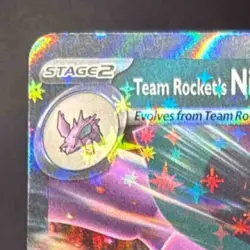 2023 Pokemon SV Black Star Promos - SVP EN Team Rocket's Nidoking ex #217 - Image 3