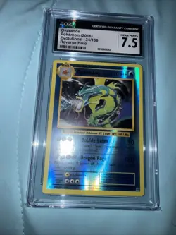 2016 Pokemon XY Evolutions Gyarados Holo #34 CGC 9.5 - Image 1