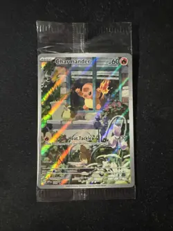 *SEALED Charmander 044 SVP EN Pokemon Obsidian Flames ETB Promo Scarlet & Violet - Image 1