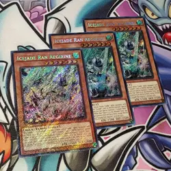 Yu-Gi-Oh! TCG: 3x Icejade Ran Aegirine BLTR-EN081 B.O.L : Terminal Revenge - Image 1