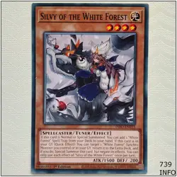 Silvy of the White Forest - INFO-EN015 - Common 1st Edition Yugioh - Image 1
