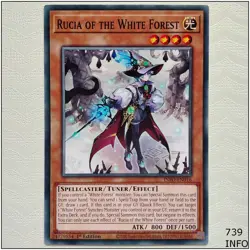 Rucia of the White Forest - INFO-EN016 - Common 1st Edition Yugioh - Image 1